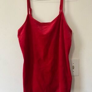 Torrid Red Velvet Camisole Top